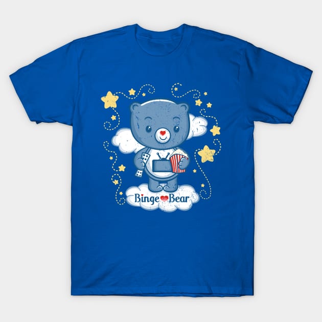 Binge Bear T-Shirt by fishbiscuit